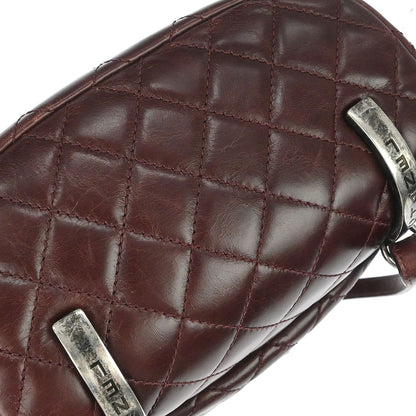Chanel 2017 Bordeaux Calfskin Paris-Salzburg Mountain Backpack