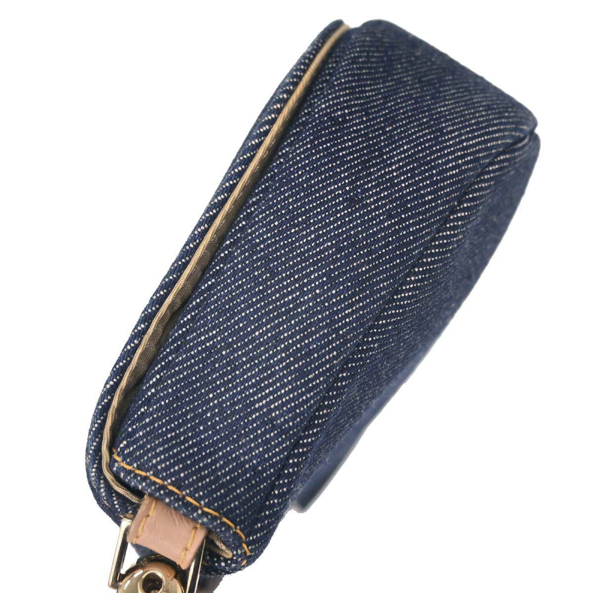 Christian Dior Indigo Denim Malice Shoulder Bag