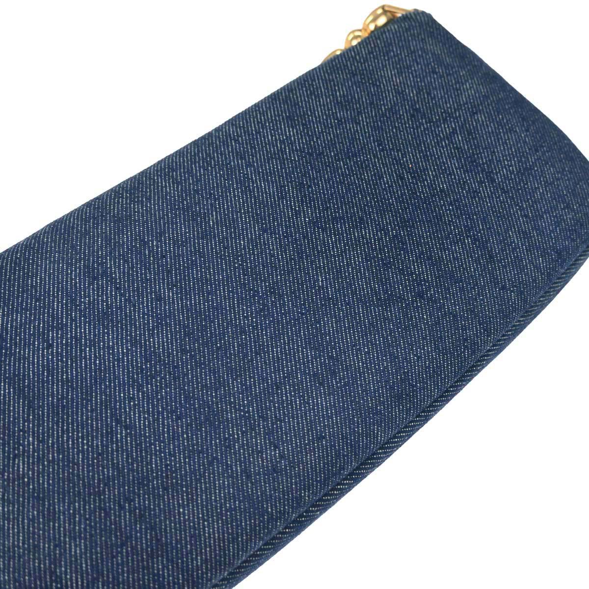 Christian Dior Indigo Denim Malice Shoulder Bag
