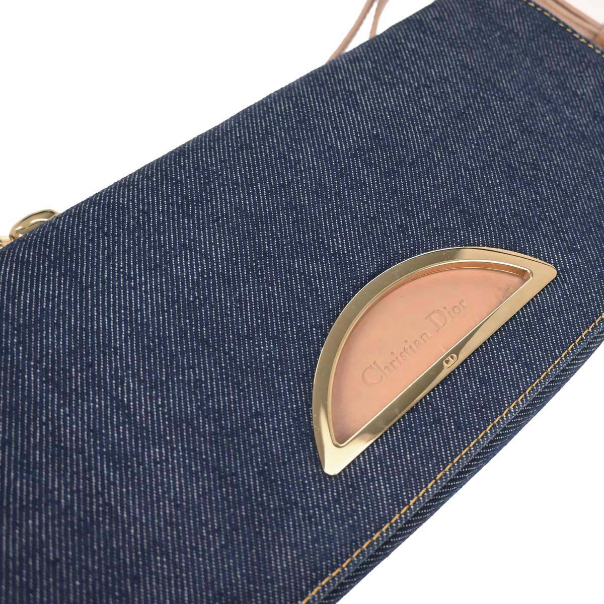 Christian Dior Indigo Denim Malice Shoulder Bag