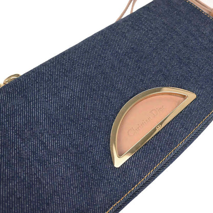 Christian Dior Indigo Denim Malice Shoulder Bag