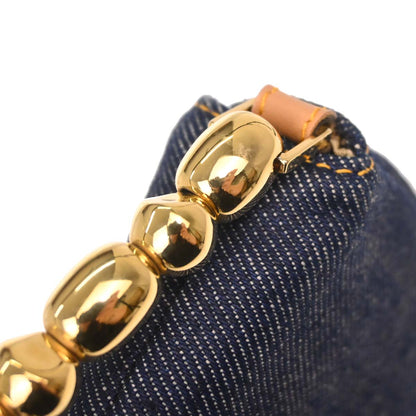 Christian Dior Indigo Denim Malice Shoulder Bag