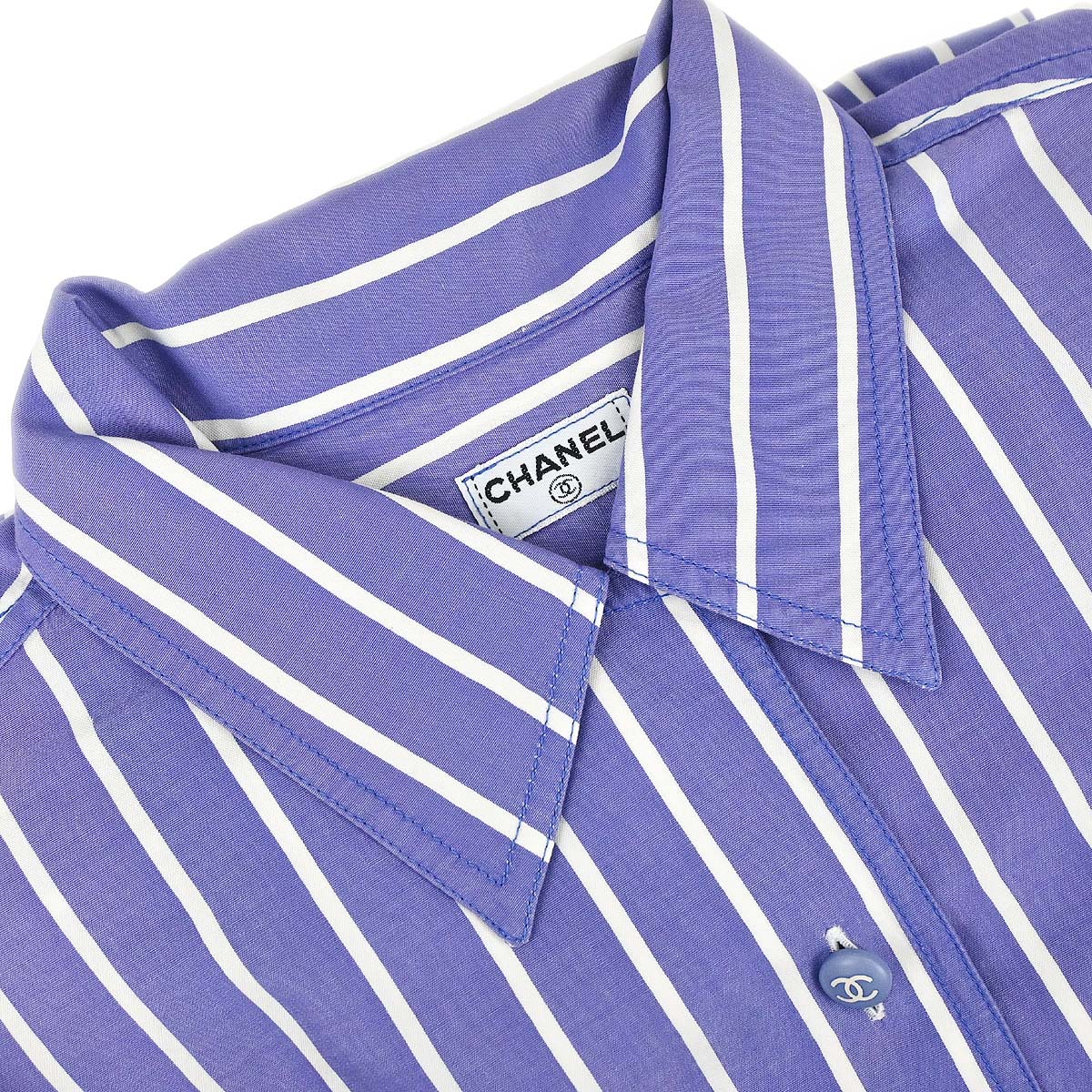 Chanel Shirt Blouse Purple
