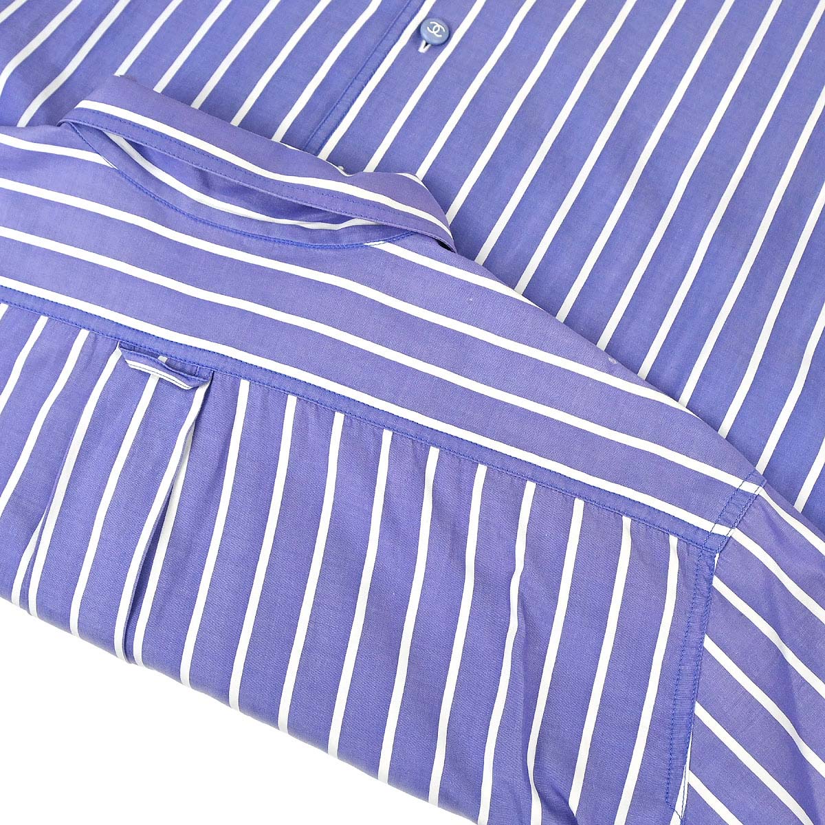 Chanel Shirt Blouse Purple