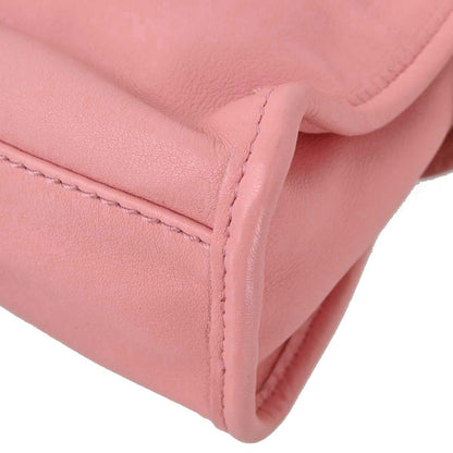 Balenciaga Pink Calfskin The City Mini 2way Shoulder Handbag