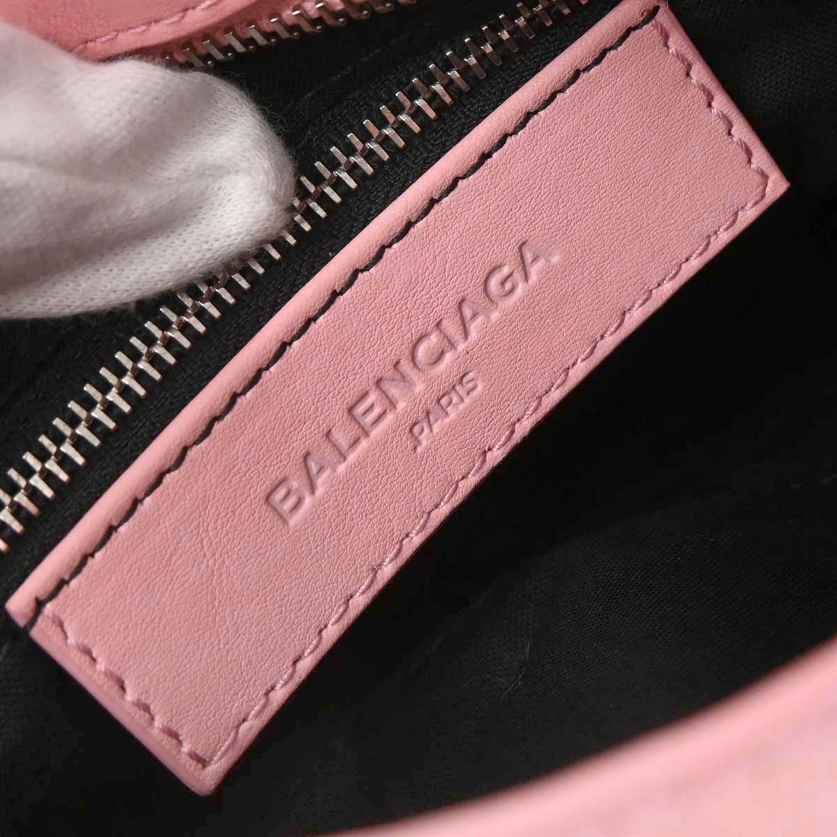 Balenciaga Pink Calfskin The City Mini 2way Shoulder Handbag