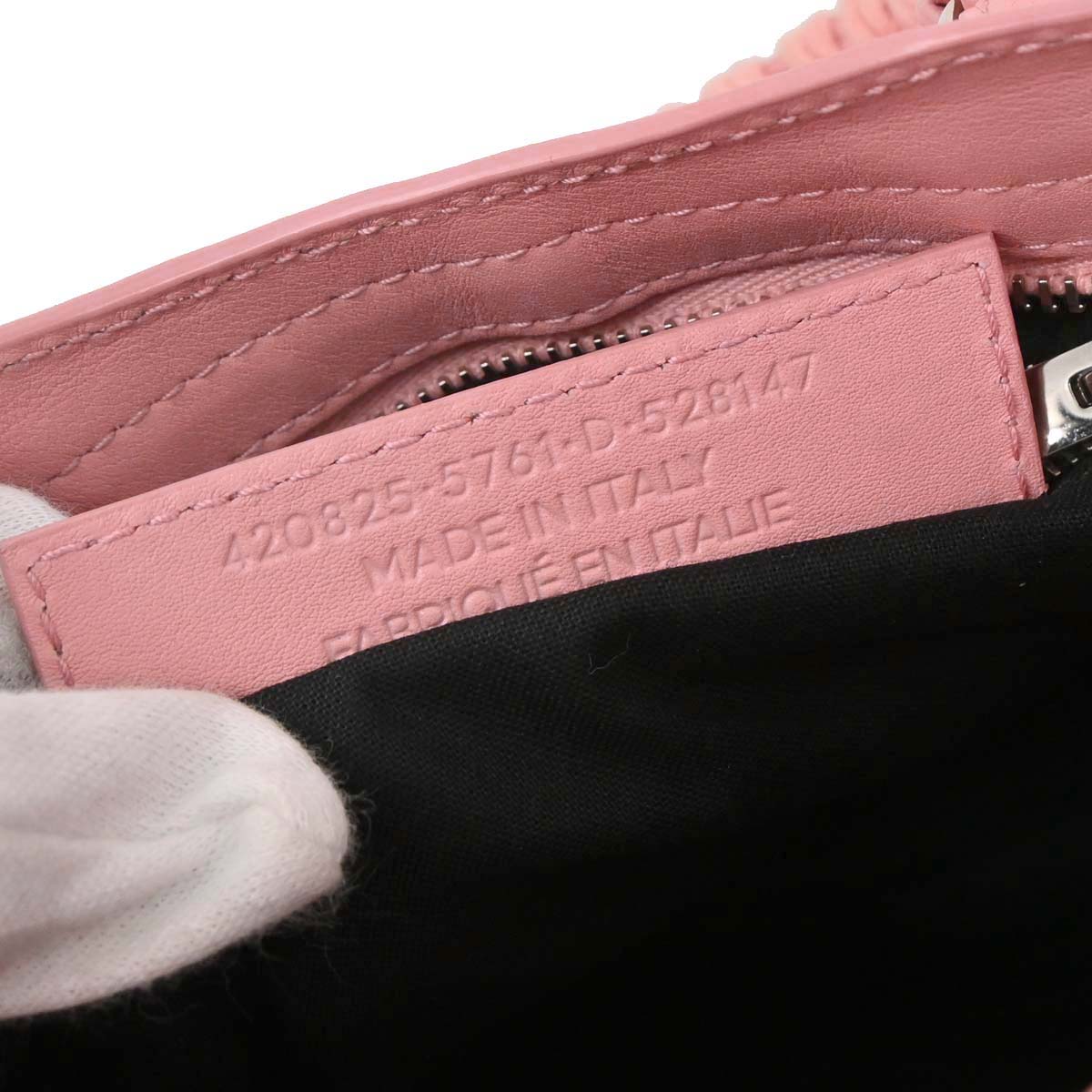 Balenciaga Pink Calfskin The City Mini 2way Shoulder Handbag