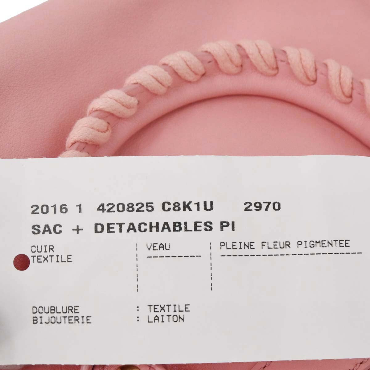 Balenciaga Pink Calfskin The City Mini 2way Shoulder Handbag