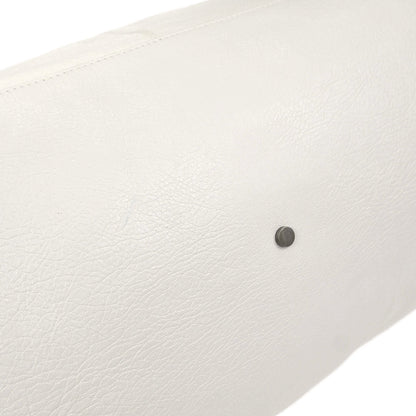 Balenciaga White Squash 2way Duffle Shoulder Handbag