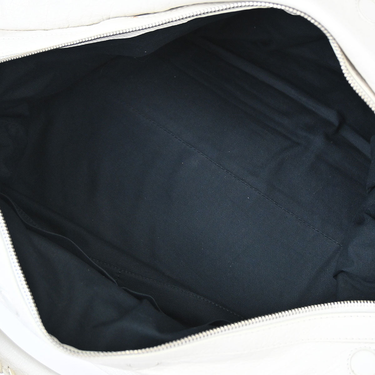 Balenciaga White Squash 2way Duffle Shoulder Handbag