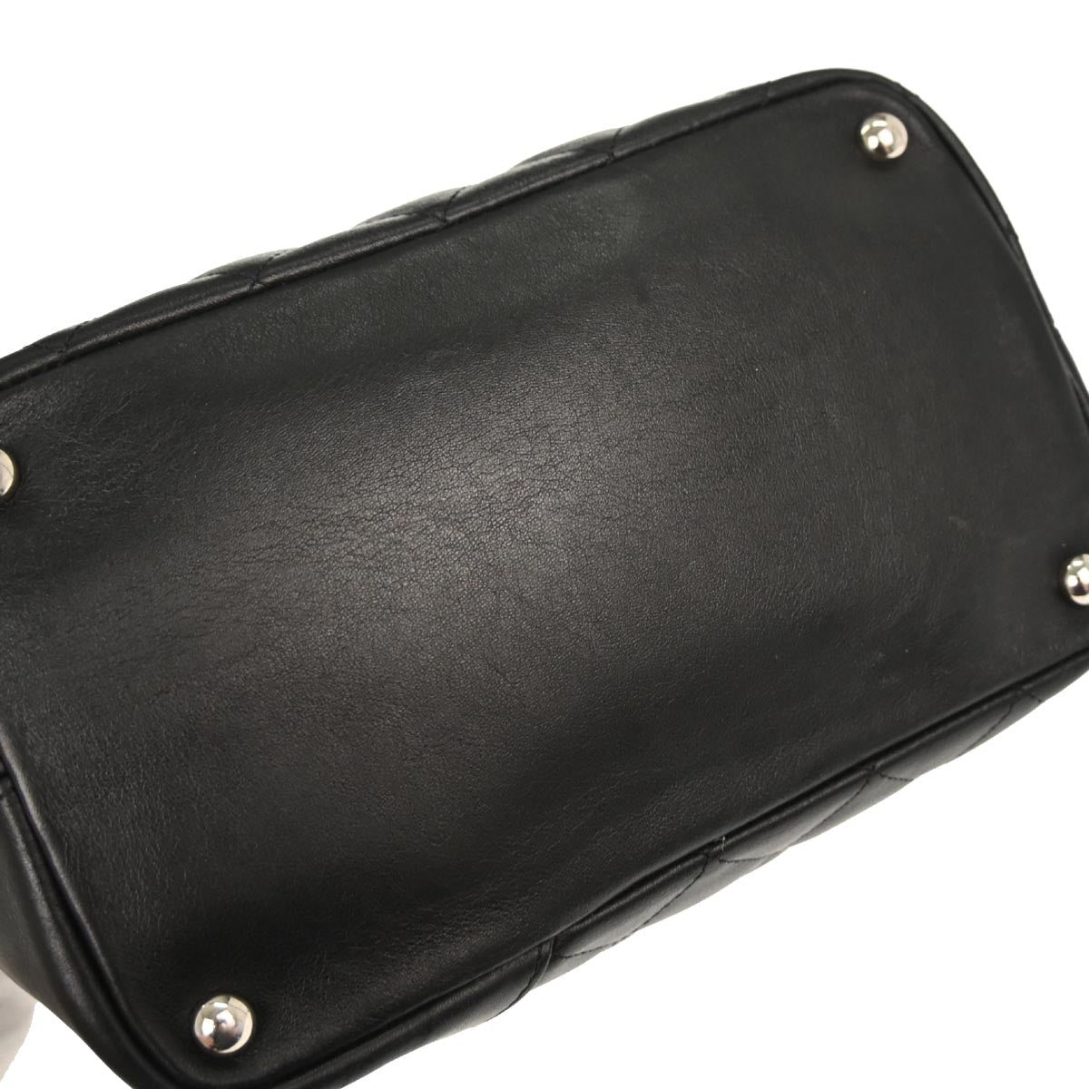 Chanel Black Calfskin Cambon Ligne Tote Handbag