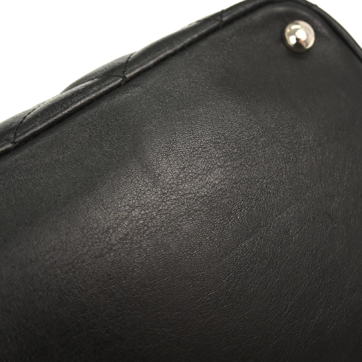 Chanel Black Calfskin Cambon Ligne Tote Handbag