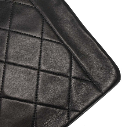 Chanel Black Lambskin Medium Diana Shoulder Bag
