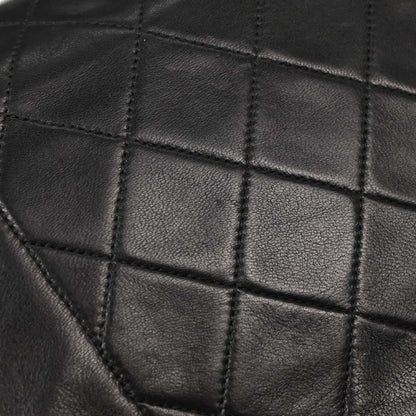 Chanel Black Lambskin Medium Diana Shoulder Bag