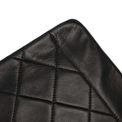 Chanel Black Lambskin Medium Diana Shoulder Bag