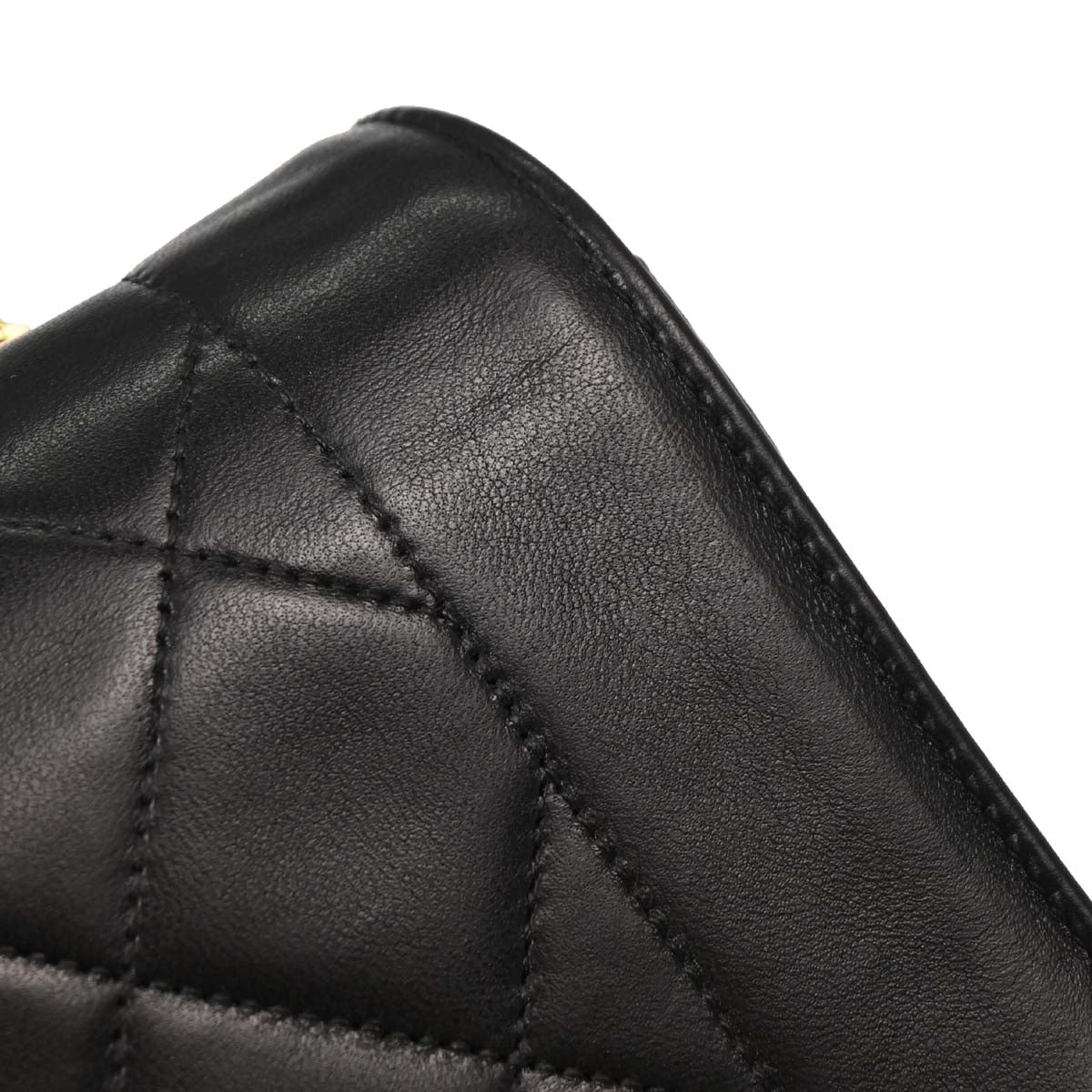 Chanel Black Lambskin Medium Diana Shoulder Bag