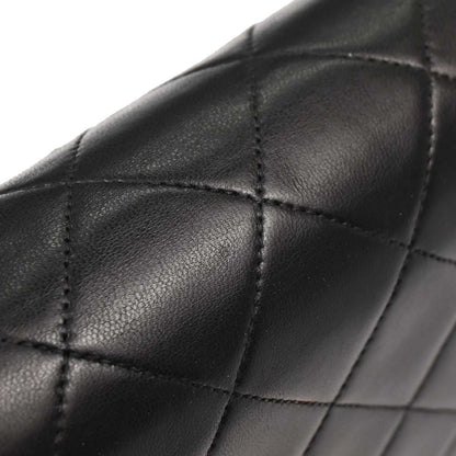 Chanel Black Lambskin Medium Diana Shoulder Bag
