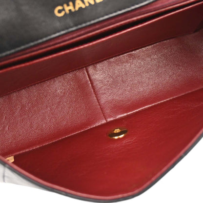 Chanel Black Lambskin Medium Diana Shoulder Bag