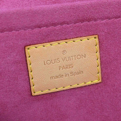 Louis Vuitton Fuchsia Monogram Denim Mini Pleaty Handbag M95216
