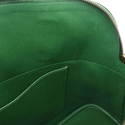 Hermes Green Courchevel Bolide 35 2way Shoulder Handbag
