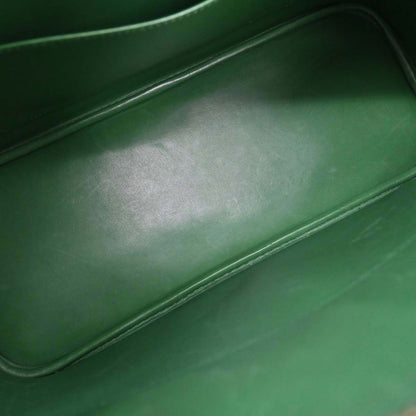 Hermes Green Courchevel Bolide 35 2way Shoulder Handbag
