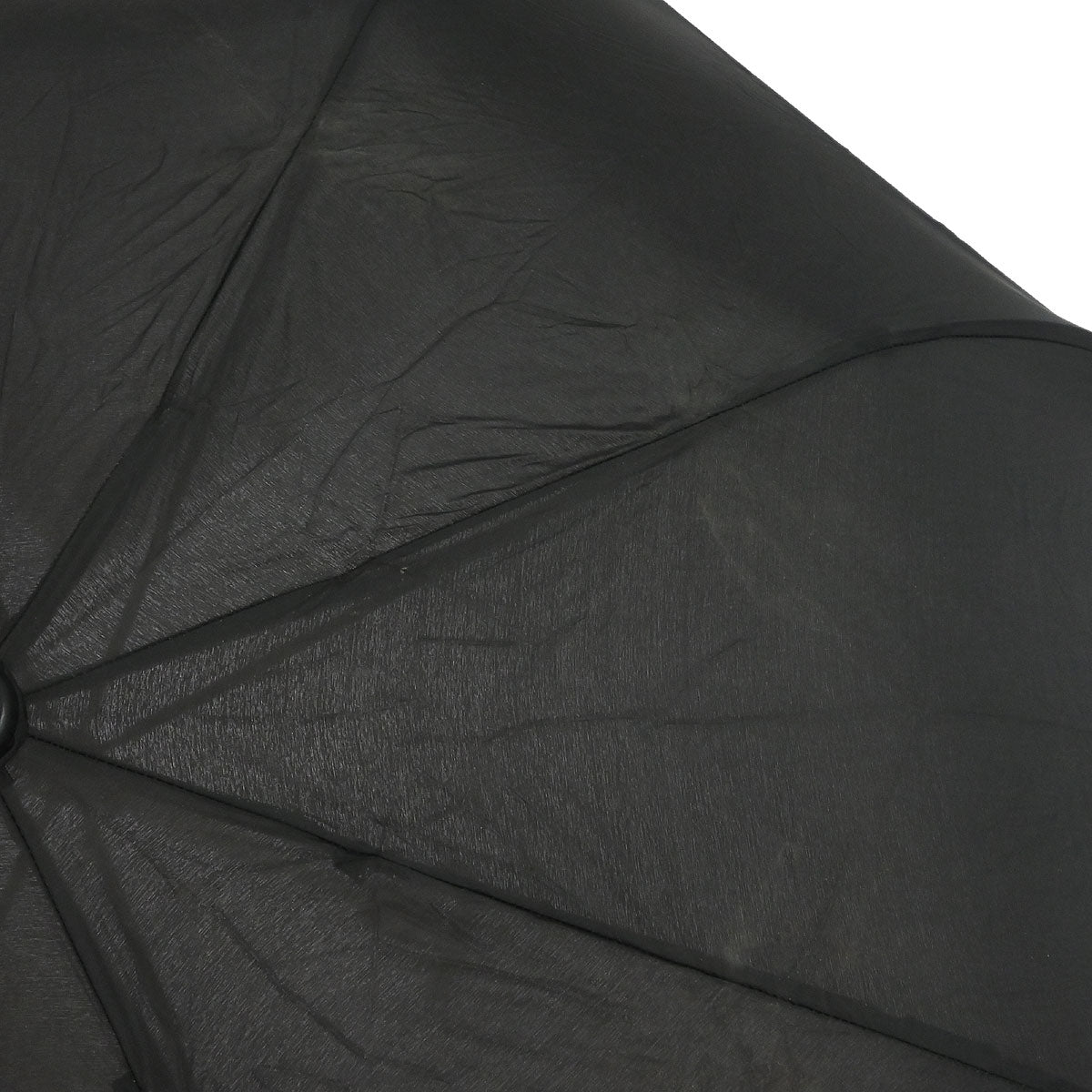 Chanel Black Folding Umbrella & Bag Set Small Good