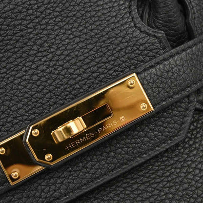Hermes Black Togo Birkin 30 Handbag