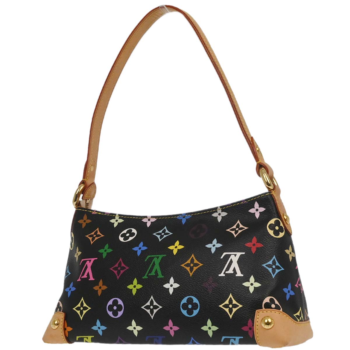 Louis Vuitton Black Monogram Multicolor Eliza Handbag M40099