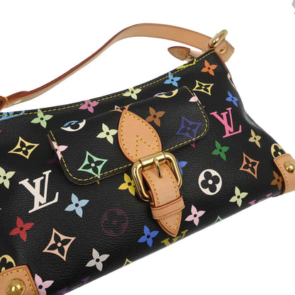 Louis Vuitton Black Monogram Multicolor Eliza Handbag M40099
