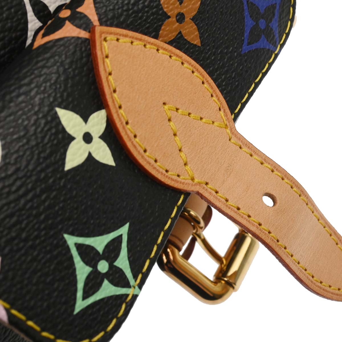 Louis Vuitton Black Monogram Multicolor Eliza Handbag M40099