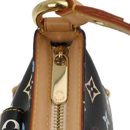 Louis Vuitton Black Monogram Multicolor Eliza Handbag M40099