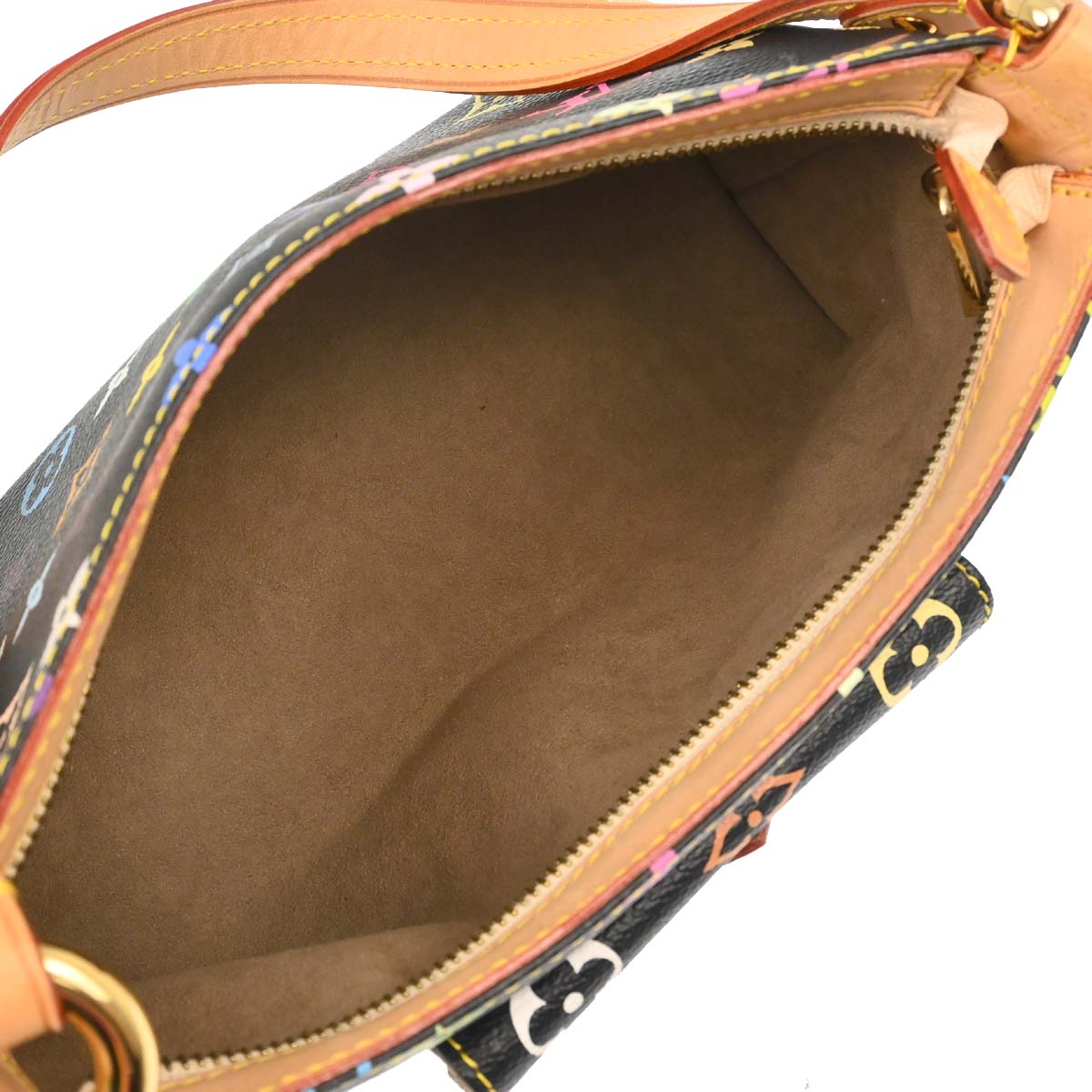 Louis Vuitton Black Monogram Multicolor Eliza Handbag M40099