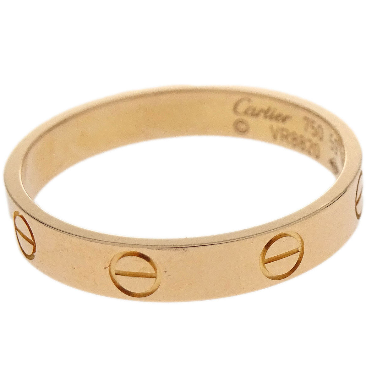 Cartier Mini Love Ring 750 VR8820 #59 #58 Jewelry