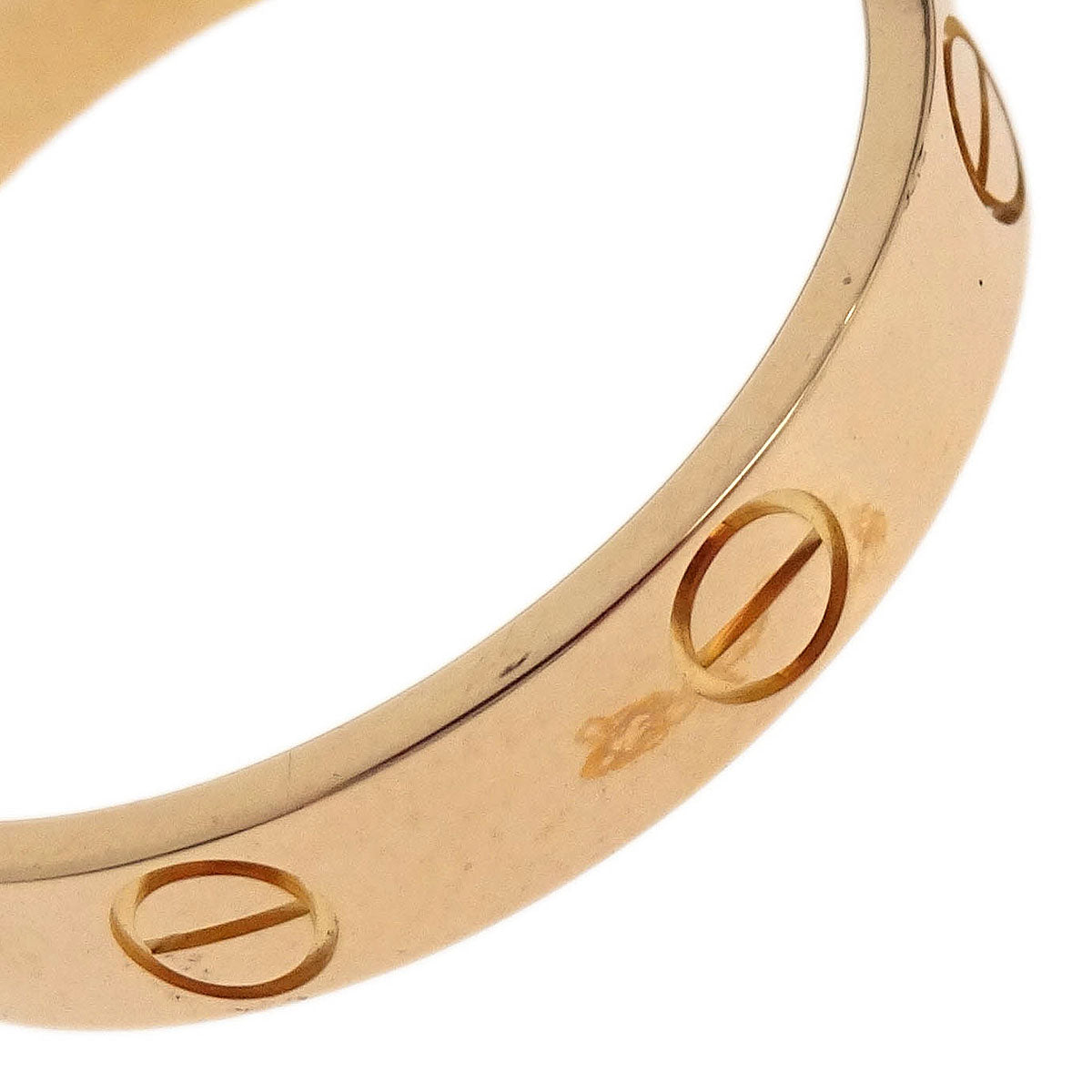 Cartier Mini Love Ring 750 VR8820 #59 #58 Jewelry