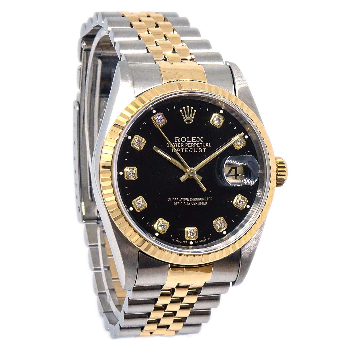Rolex Oyster Perpetual Datejust 36mm Ref.162336 Self-winding Watch SS 18K