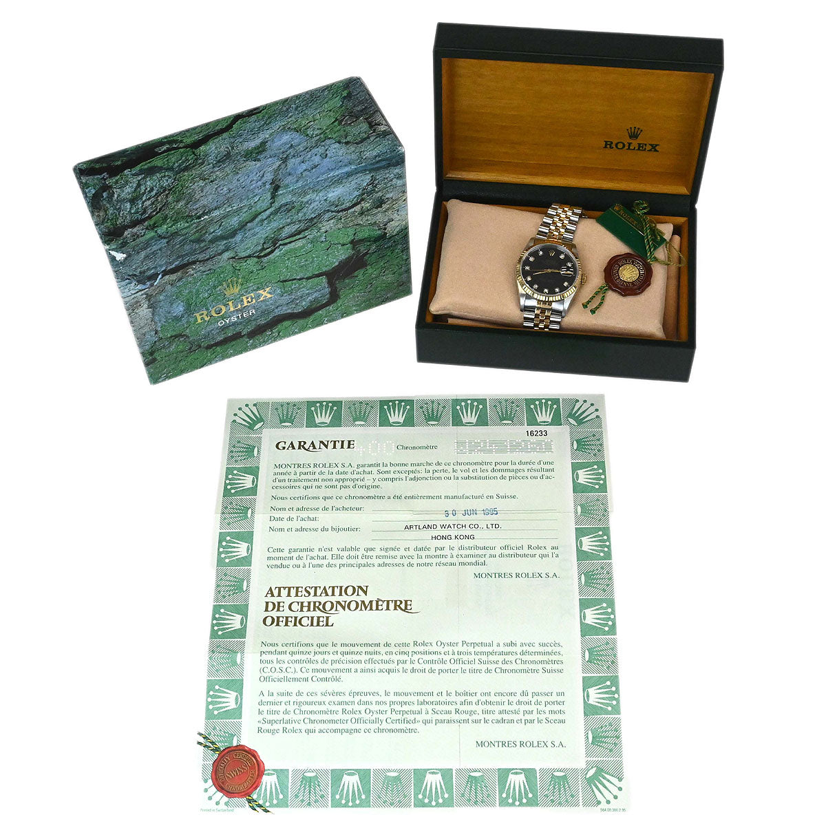 Rolex Oyster Perpetual Datejust 36mm Ref.162336 Self-winding Watch SS 18K