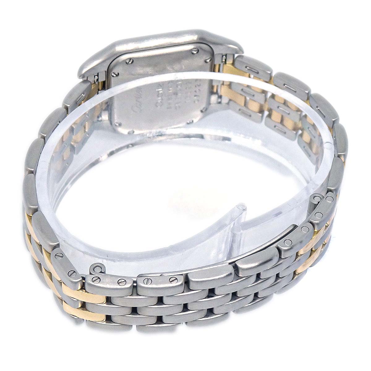 Cartier Panthere SM 2-Row Ref.166921 Quartz Watch 18KYG SS