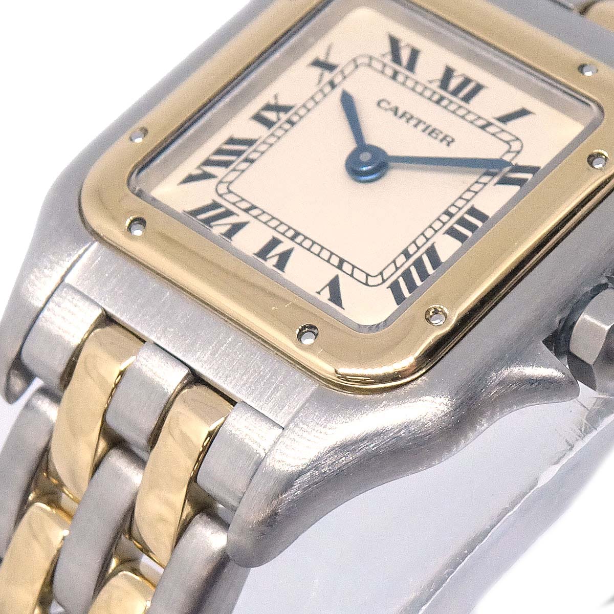 Cartier Panthere SM 2-Row Ref.166921 Quartz Watch 18KYG SS