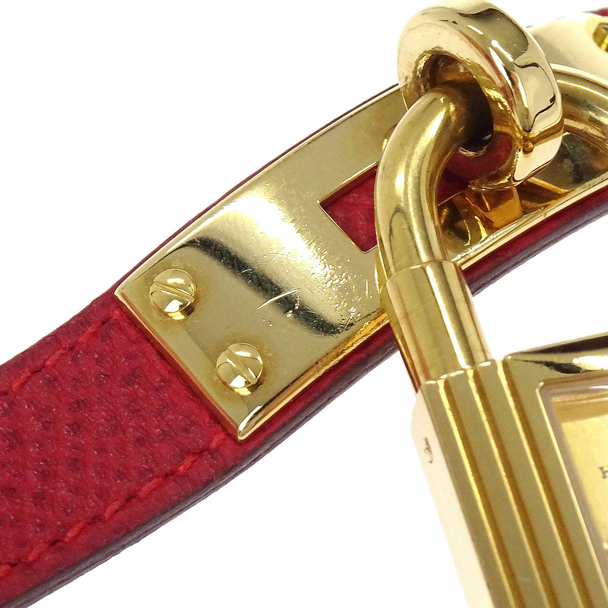 Hermes Kelly Watch Quartz Watch Red