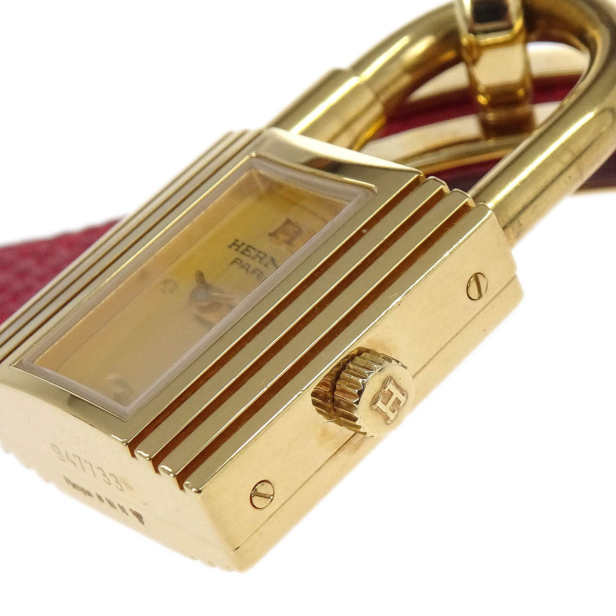 Hermes Kelly Watch Quartz Watch Red
