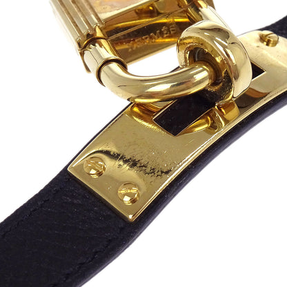 Hermes Kelly Watch Quartz Watch Black