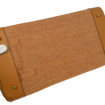 Hermes Brown Toile H Gulliver Birkin 40 Handbag