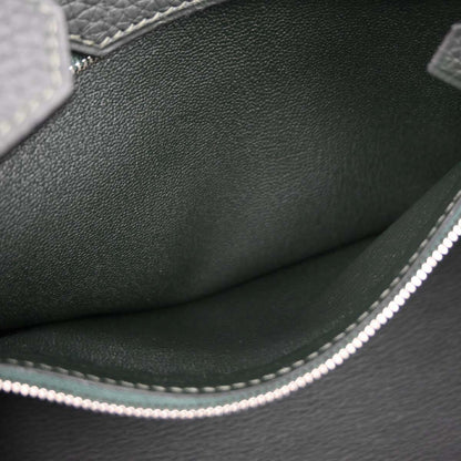 Hermes Vert Fonce Togo Birkin 30 Handbag