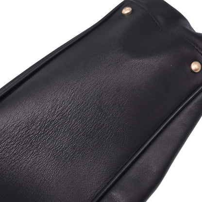Chanel 2002-2003 Black Lambskin Camellia Tote Bag