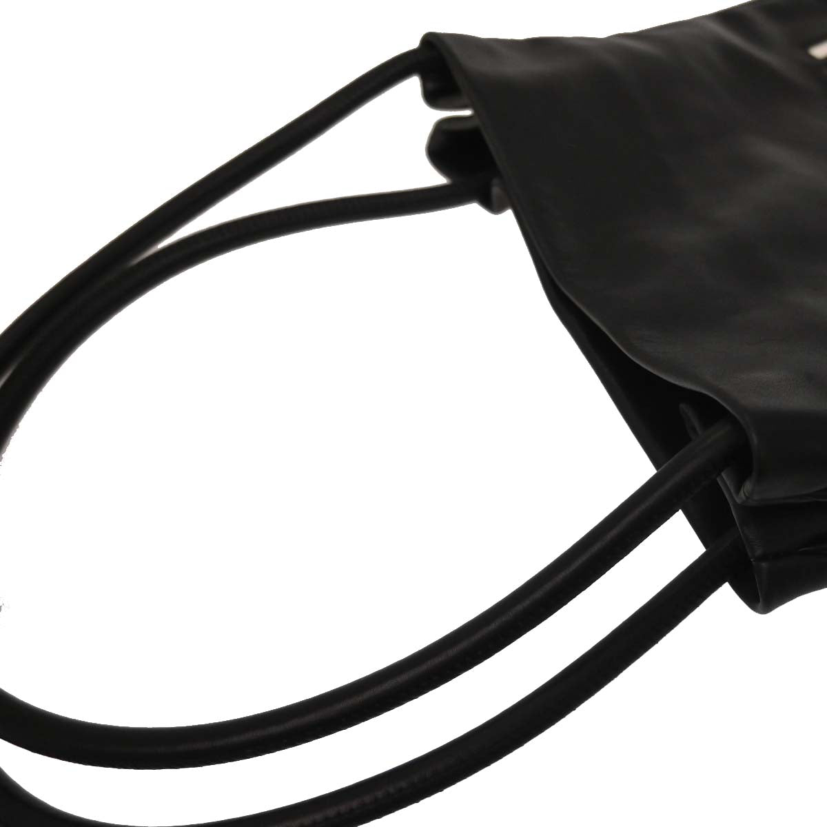 Chanel 2002-2003 Black Lambskin Camellia Tote Bag