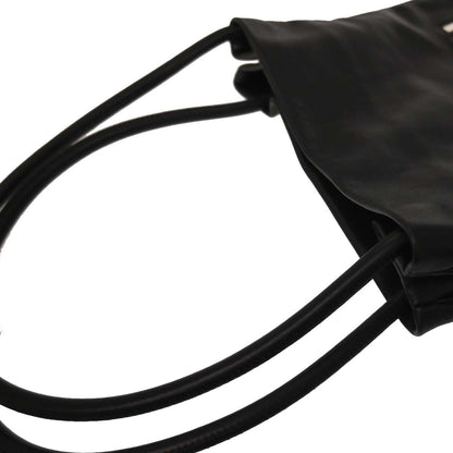 Chanel 2002-2003 Black Lambskin Camellia Tote Bag