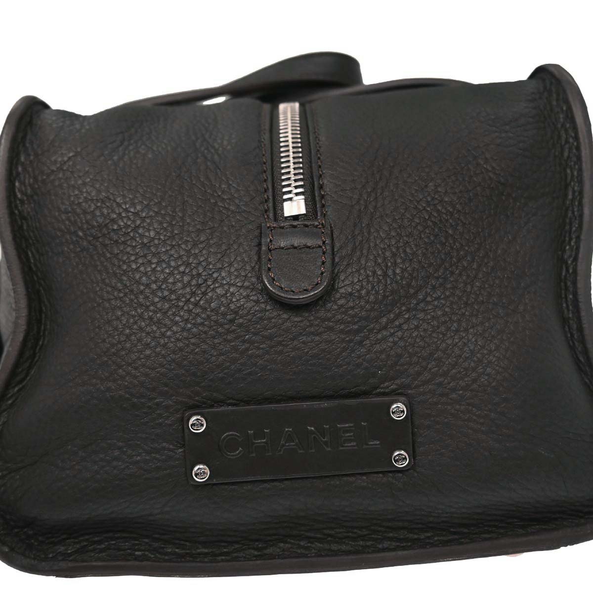 Chanel 2005-2006 Dark Brown Calfskin Handbag