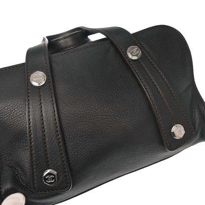 Chanel 2005-2006 Dark Brown Calfskin Handbag