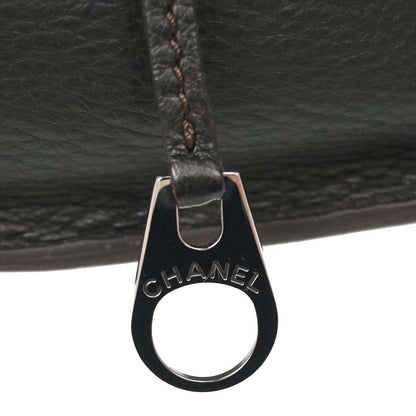 Chanel 2005-2006 Dark Brown Calfskin Handbag