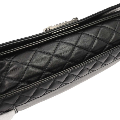 Boy Reverso Chanel Black Lambskin Medium Shoulder Bag